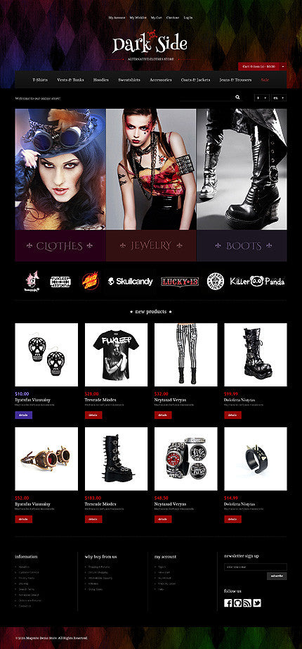 Magento Themes - GoWebBaby.Com