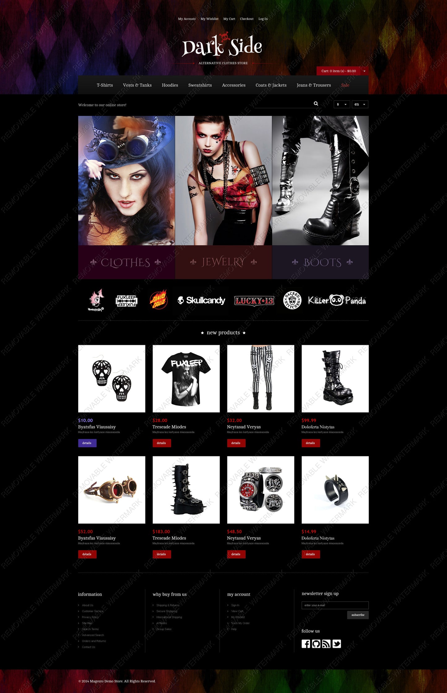 Magento Themes - GoWebBaby.Com