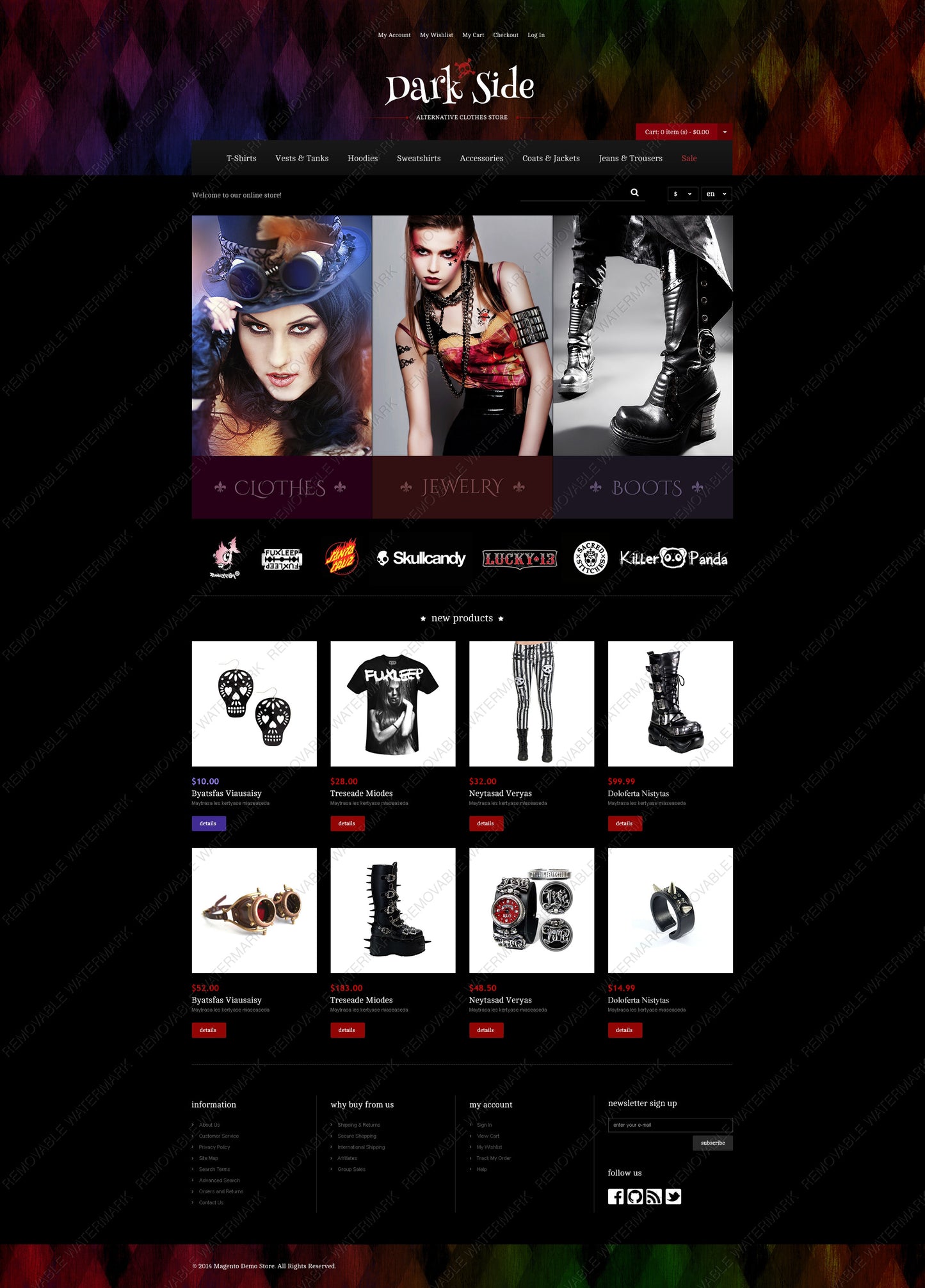 Magento Themes - GoWebBaby.Com
