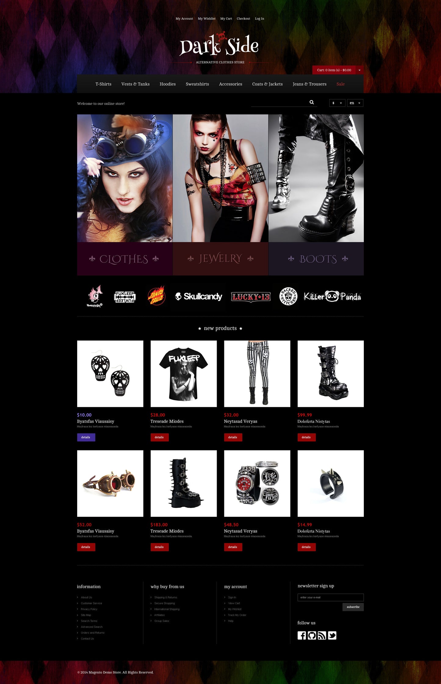 Magento Themes - GoWebBaby.Com
