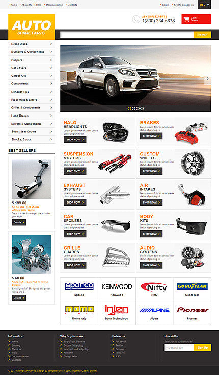 Shopify Themes - GoWebBaby.Com