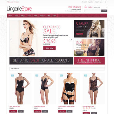 Magento Themes - GoWebBaby.Com