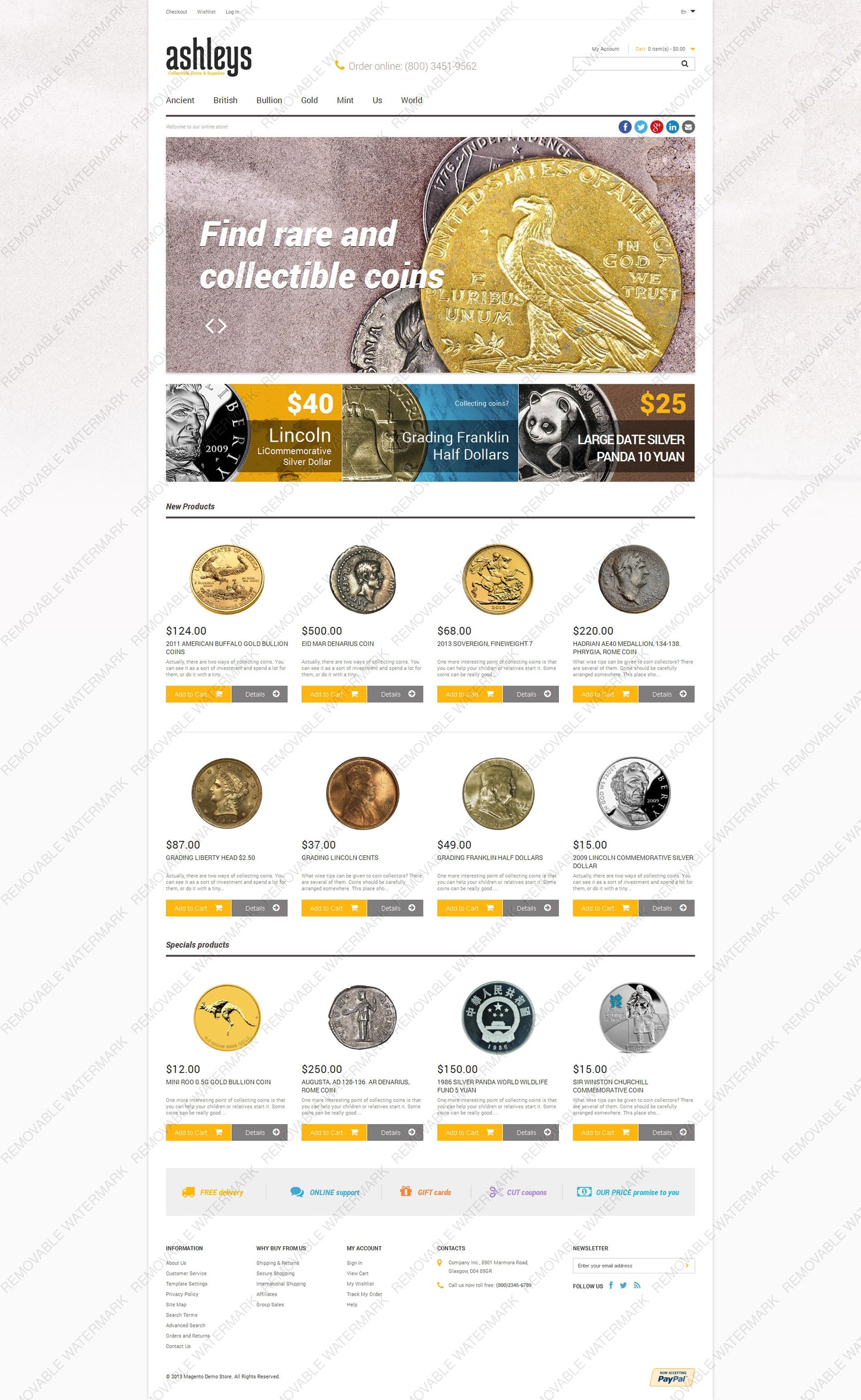 Magento Themes - GoWebBaby.Com