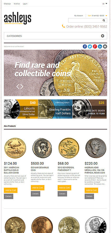 Magento Themes - GoWebBaby.Com