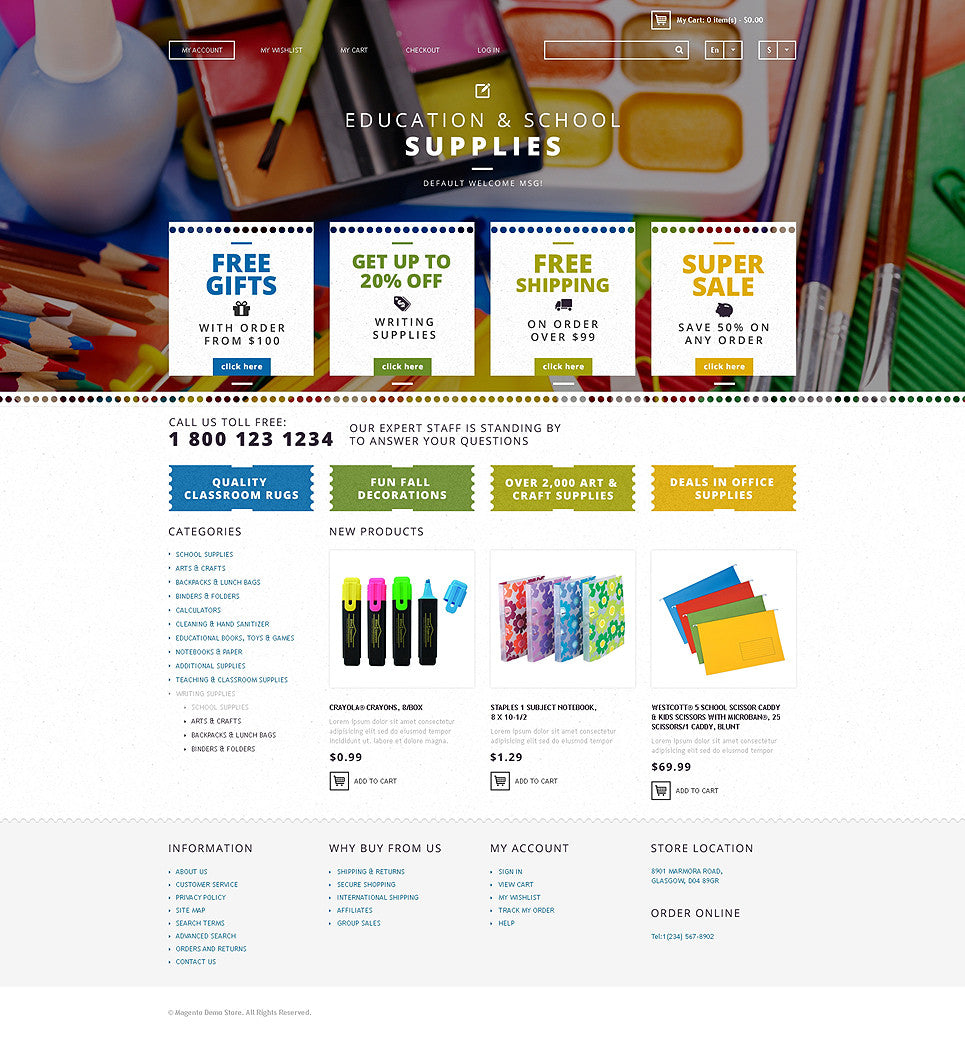 Magento Themes - GoWebBaby.Com