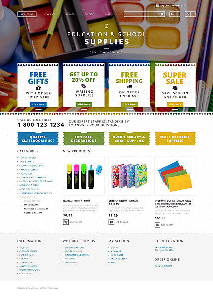 Magento Themes - GoWebBaby.Com