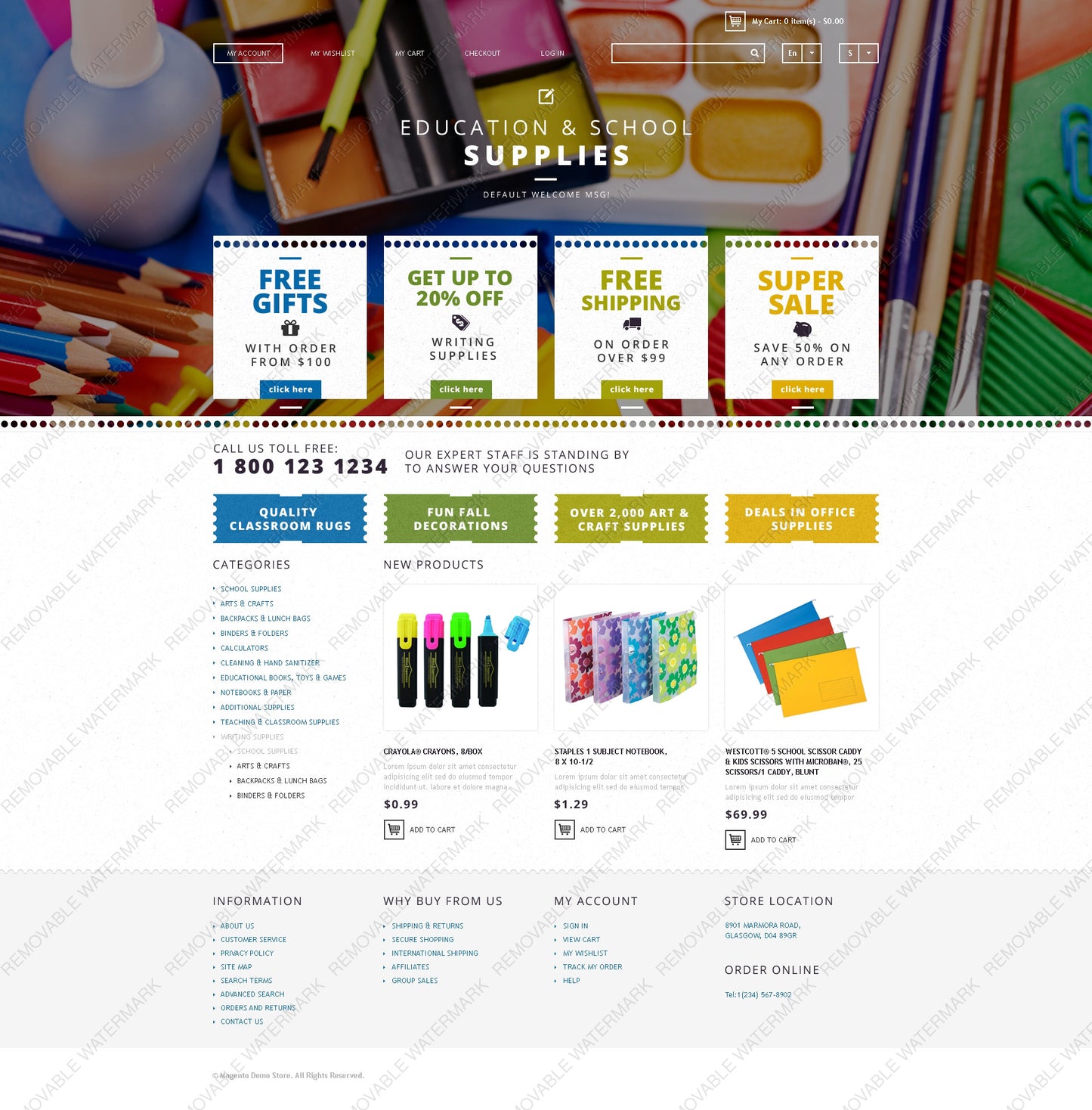 Magento Themes - GoWebBaby.Com