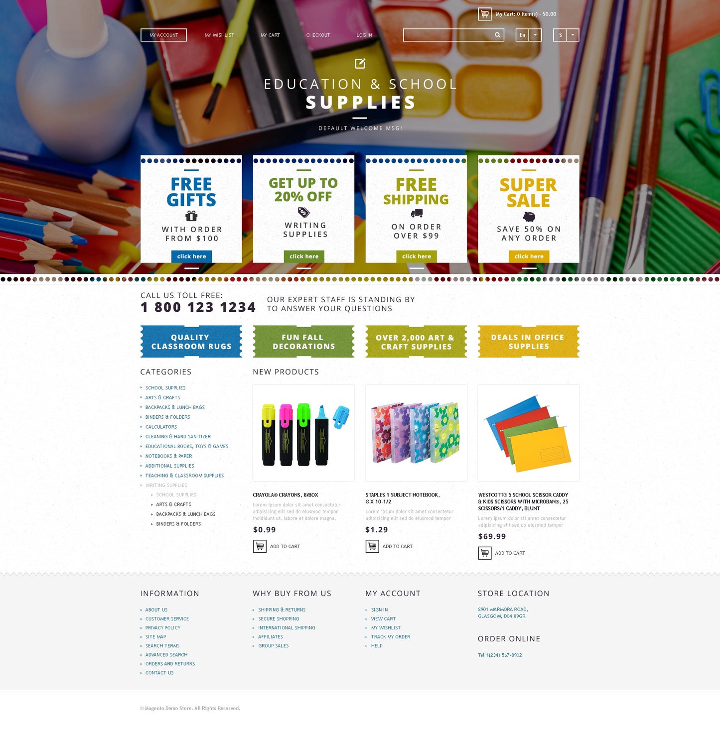 Magento Themes - GoWebBaby.Com