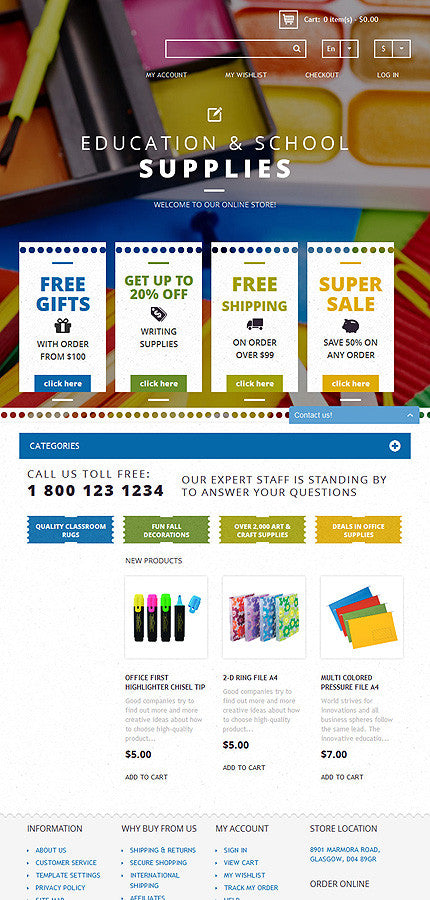 Magento Themes - GoWebBaby.Com