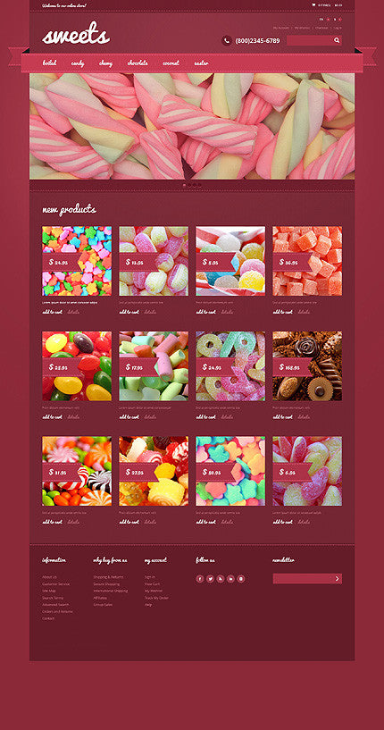 Magento Themes - GoWebBaby.Com