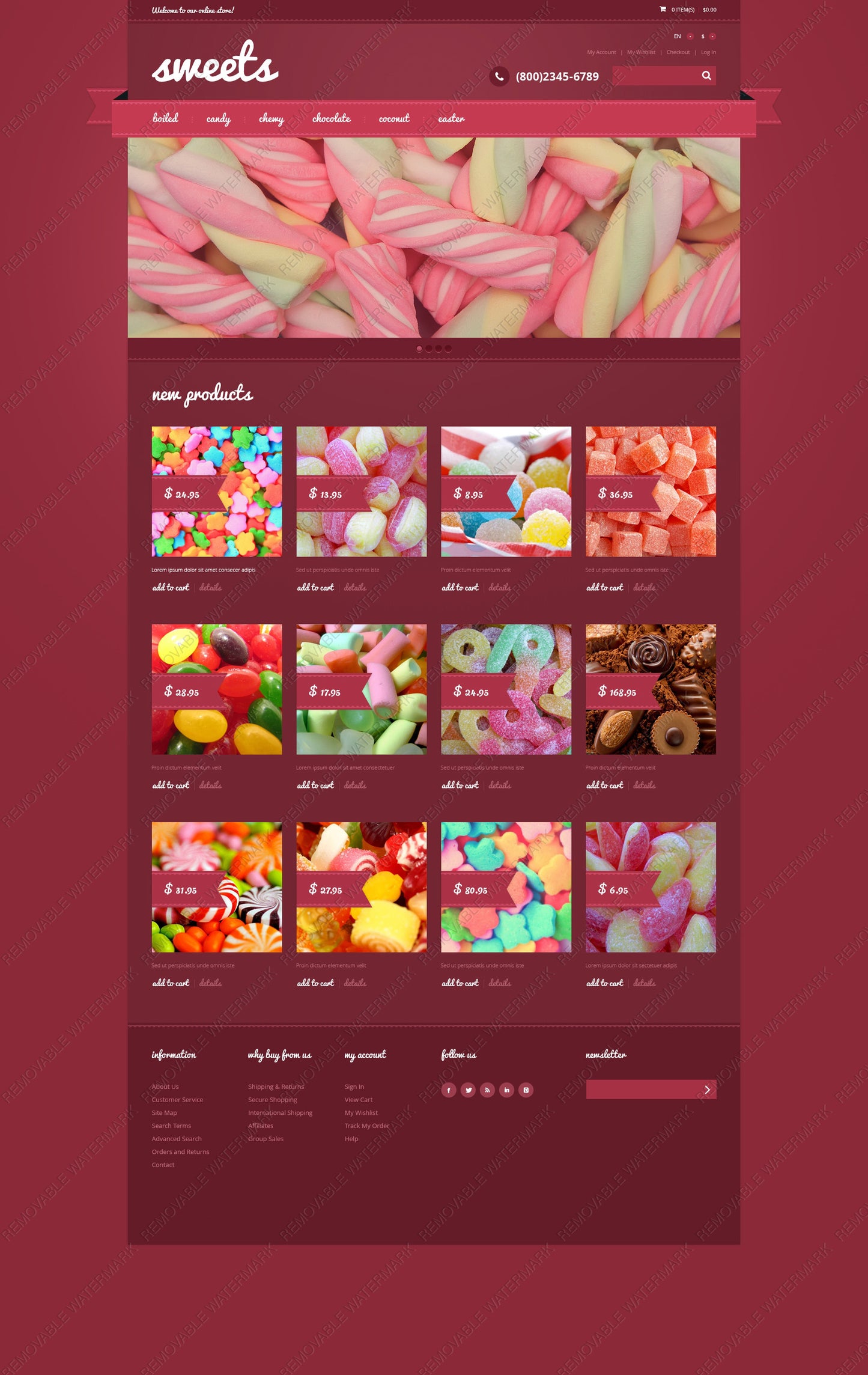 Magento Themes - GoWebBaby.Com