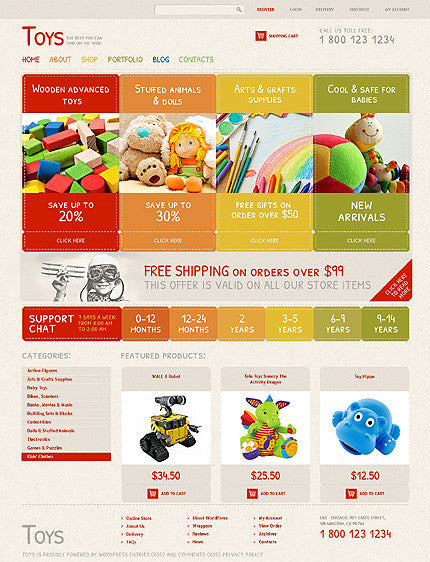 WooCommerce Themes - GoWebBaby.Com