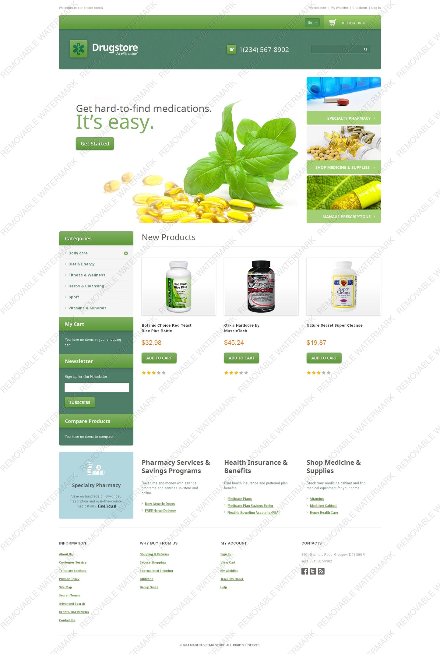 Magento Themes - GoWebBaby.Com