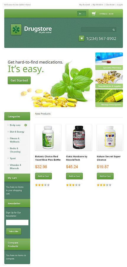 Magento Themes - GoWebBaby.Com