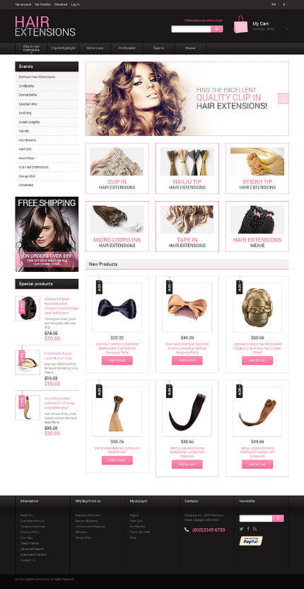 Magento Themes - GoWebBaby.Com