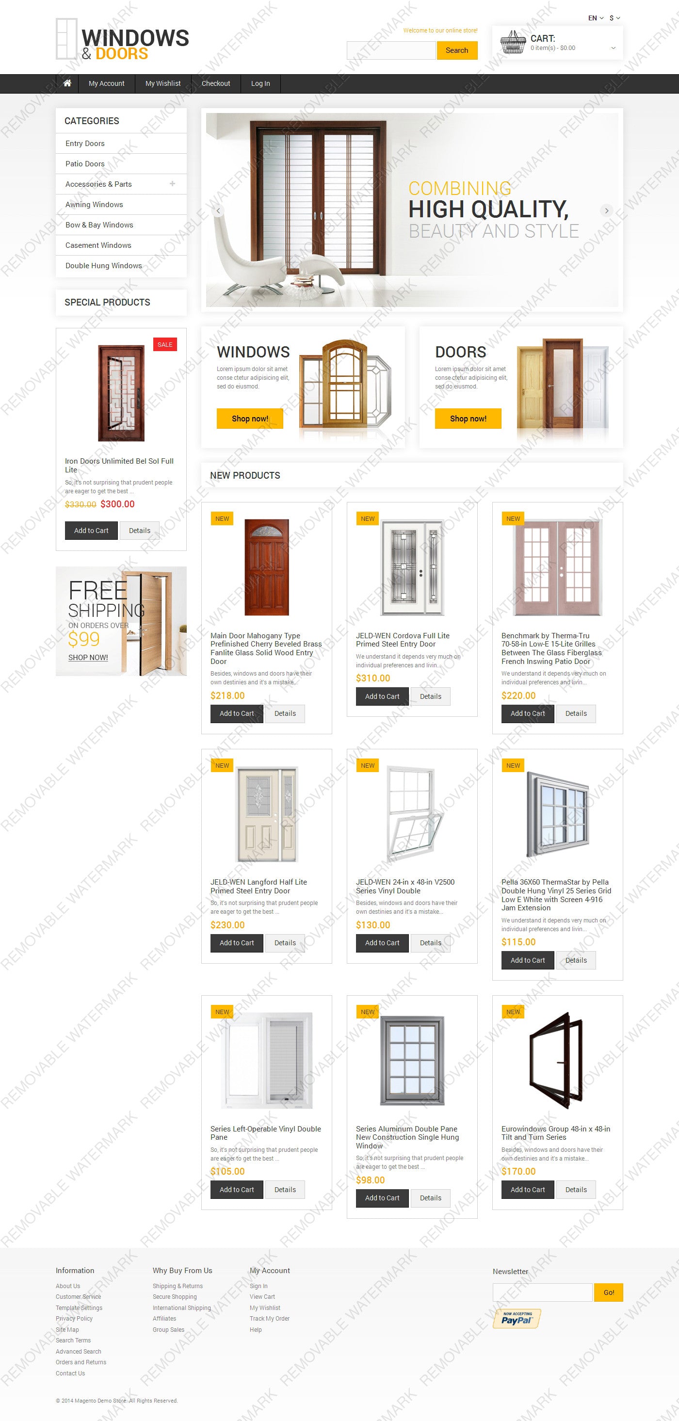 Magento Themes - GoWebBaby.Com