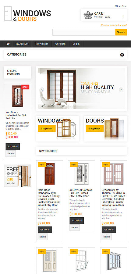 Magento Themes - GoWebBaby.Com