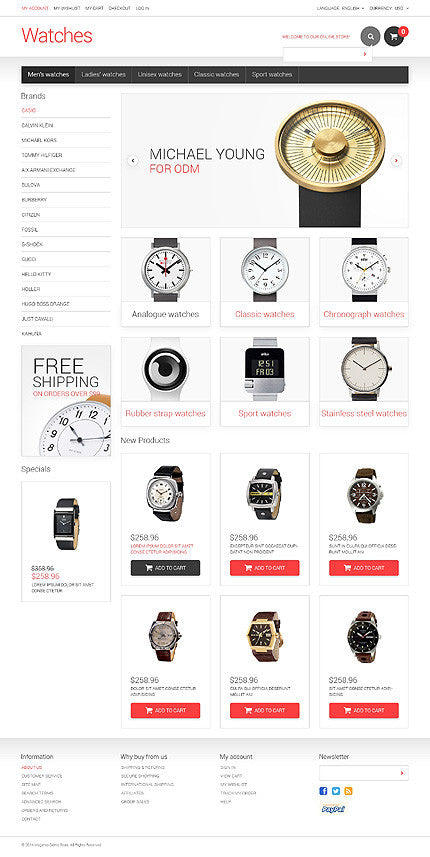 Magento Themes - GoWebBaby.Com