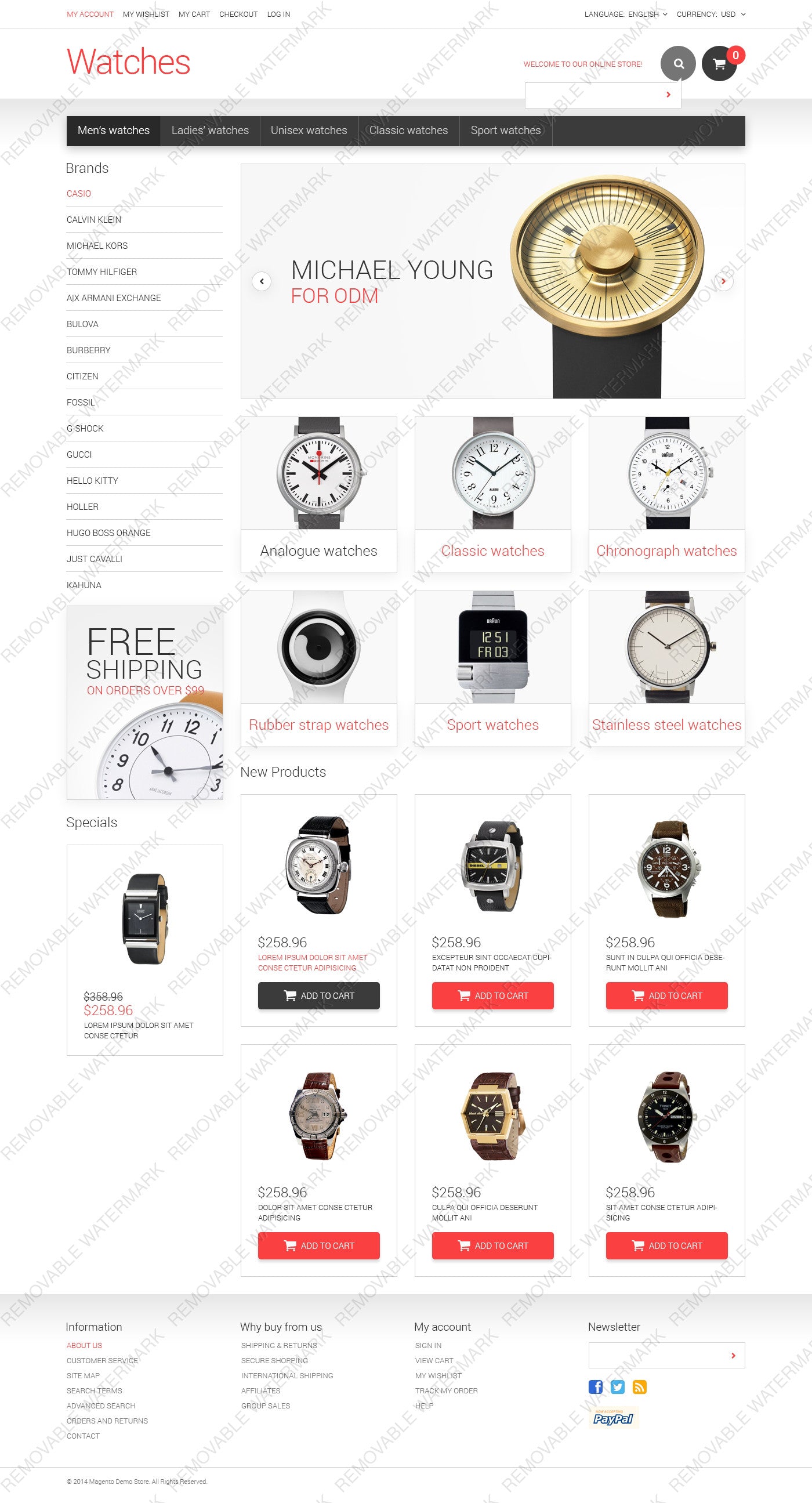 Magento Themes - GoWebBaby.Com