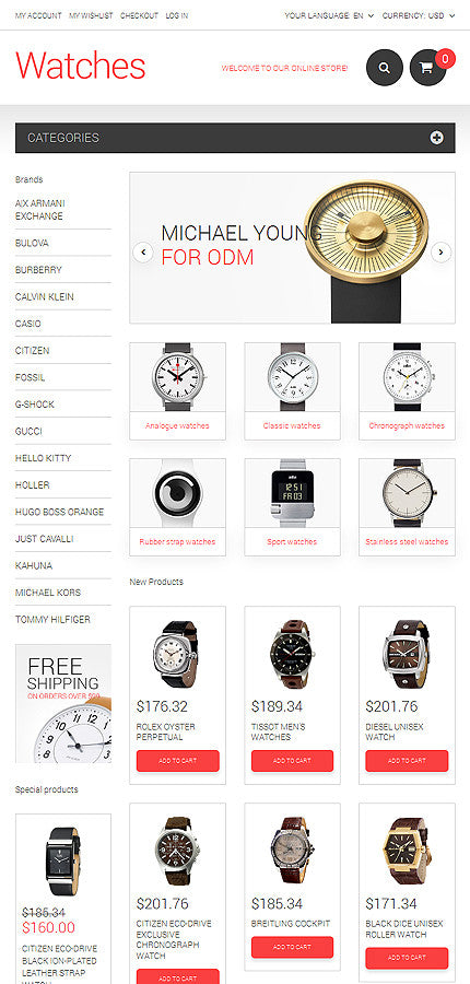 Magento Themes - GoWebBaby.Com