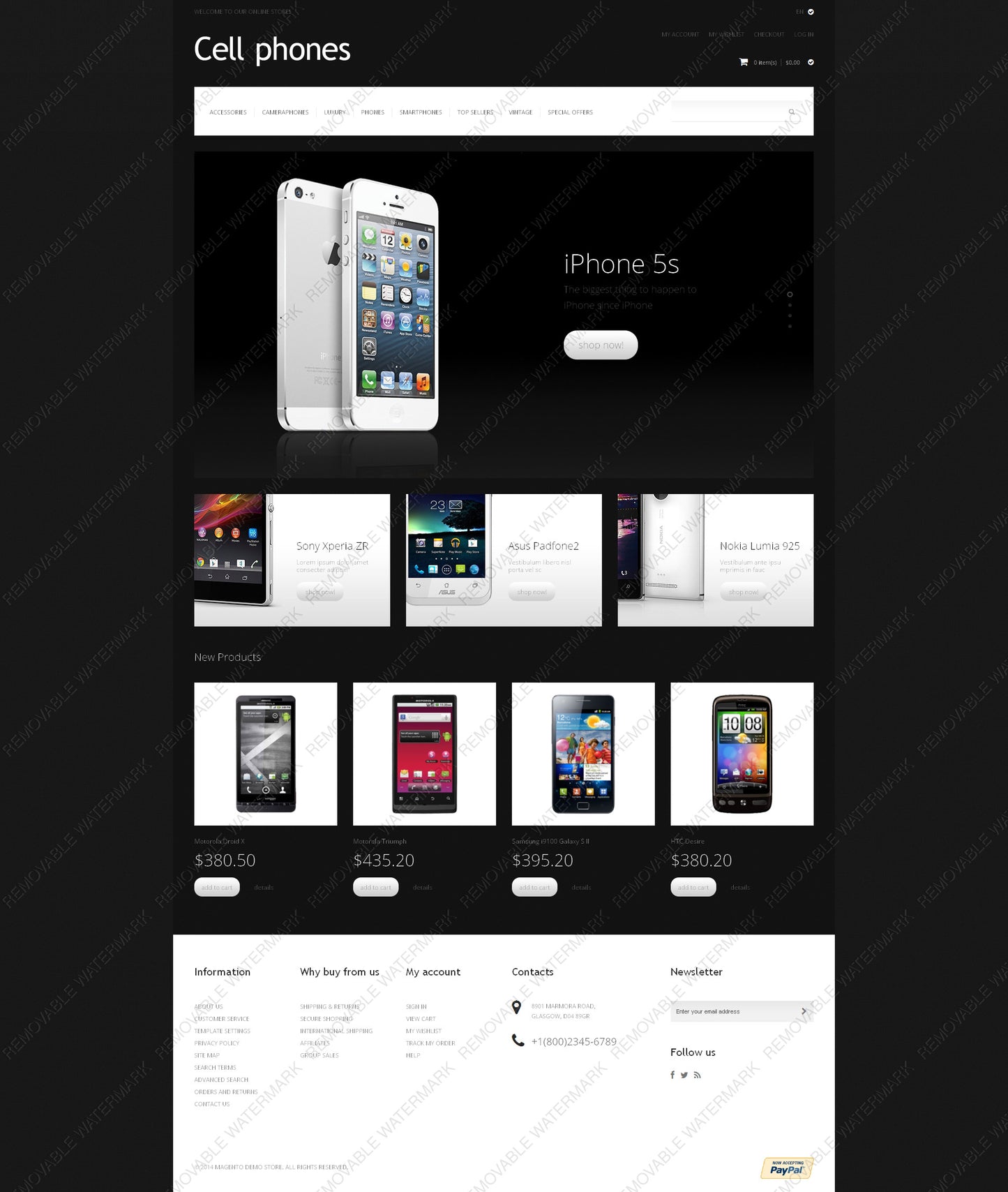 Magento Themes - GoWebBaby.Com