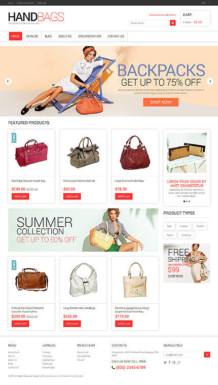 Shopify Themes - GoWebBaby.Com