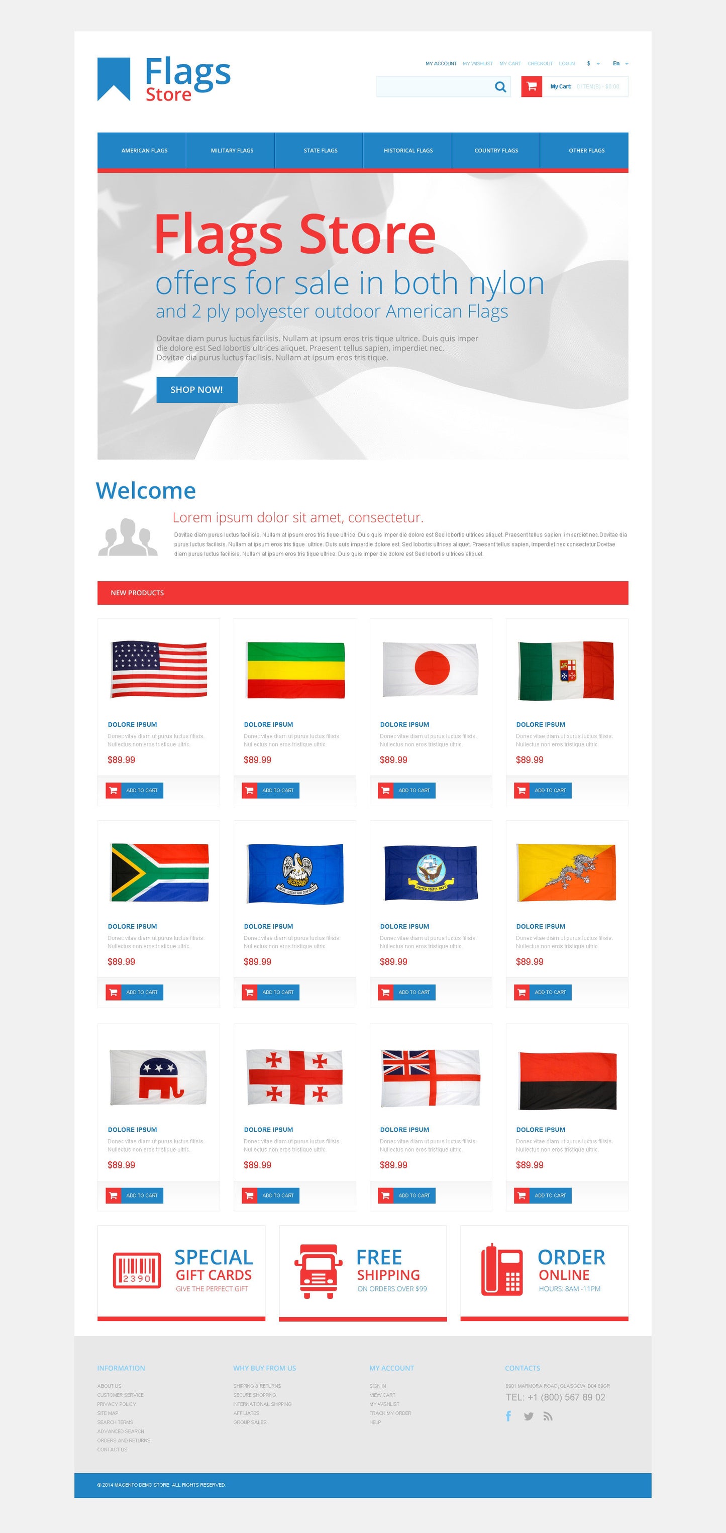 Magento Themes - GoWebBaby.Com