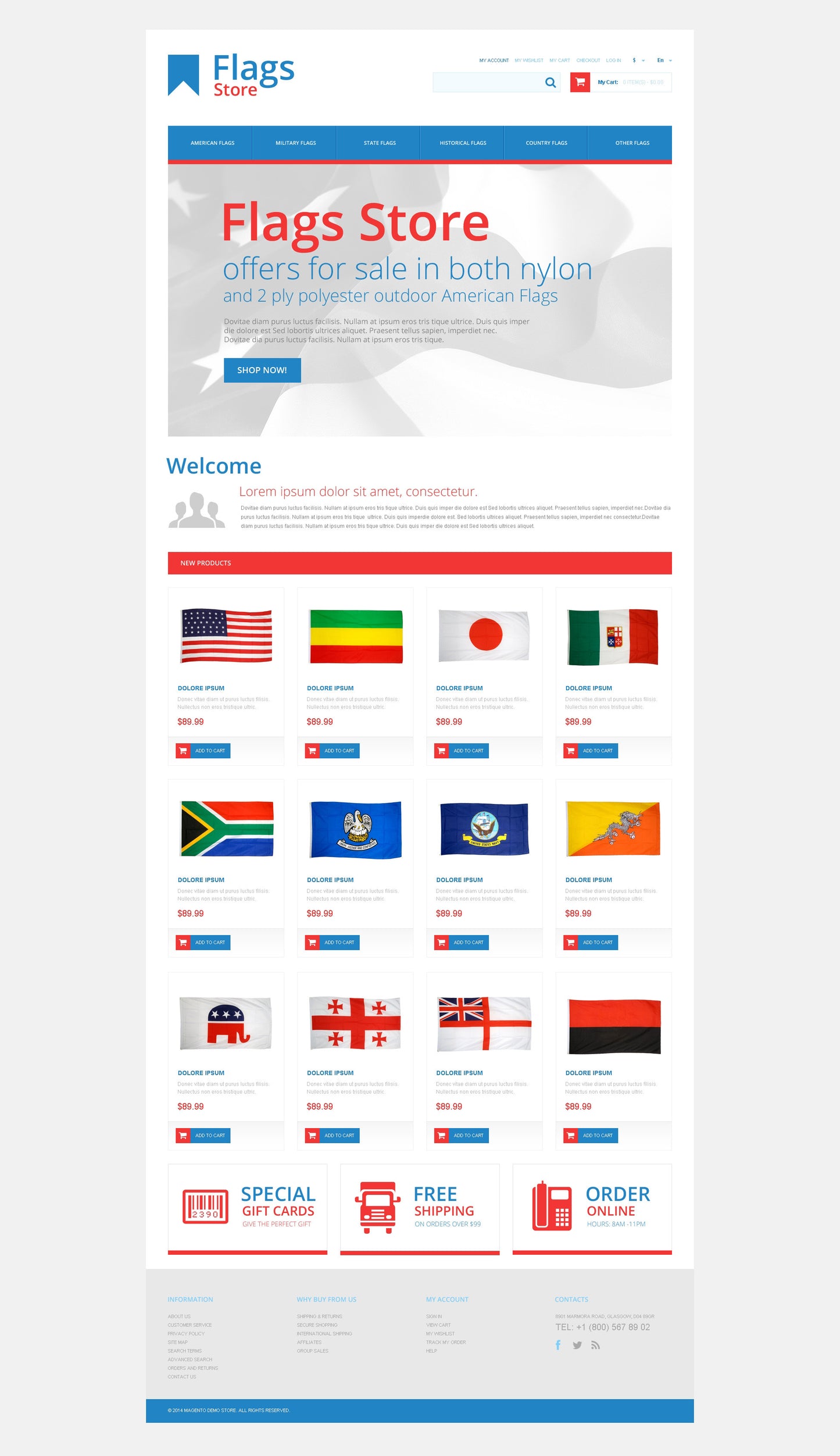 Magento Themes - GoWebBaby.Com