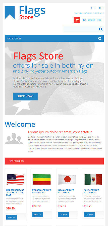Magento Themes - GoWebBaby.Com