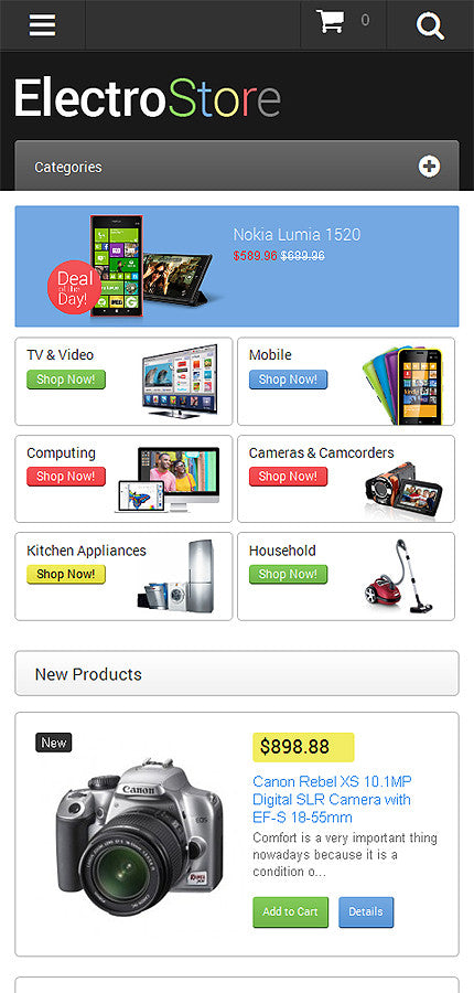 Magento Themes - GoWebBaby.Com