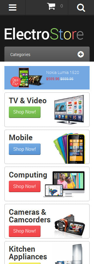 Magento Themes - GoWebBaby.Com