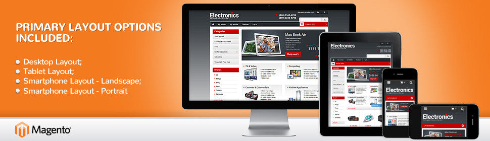 Magento Themes - GoWebBaby.Com