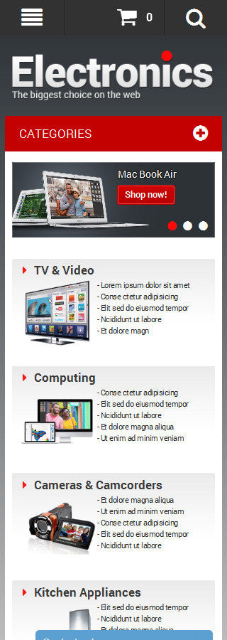 Magento Themes - GoWebBaby.Com