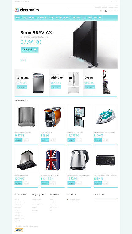 Magento Themes - GoWebBaby.Com
