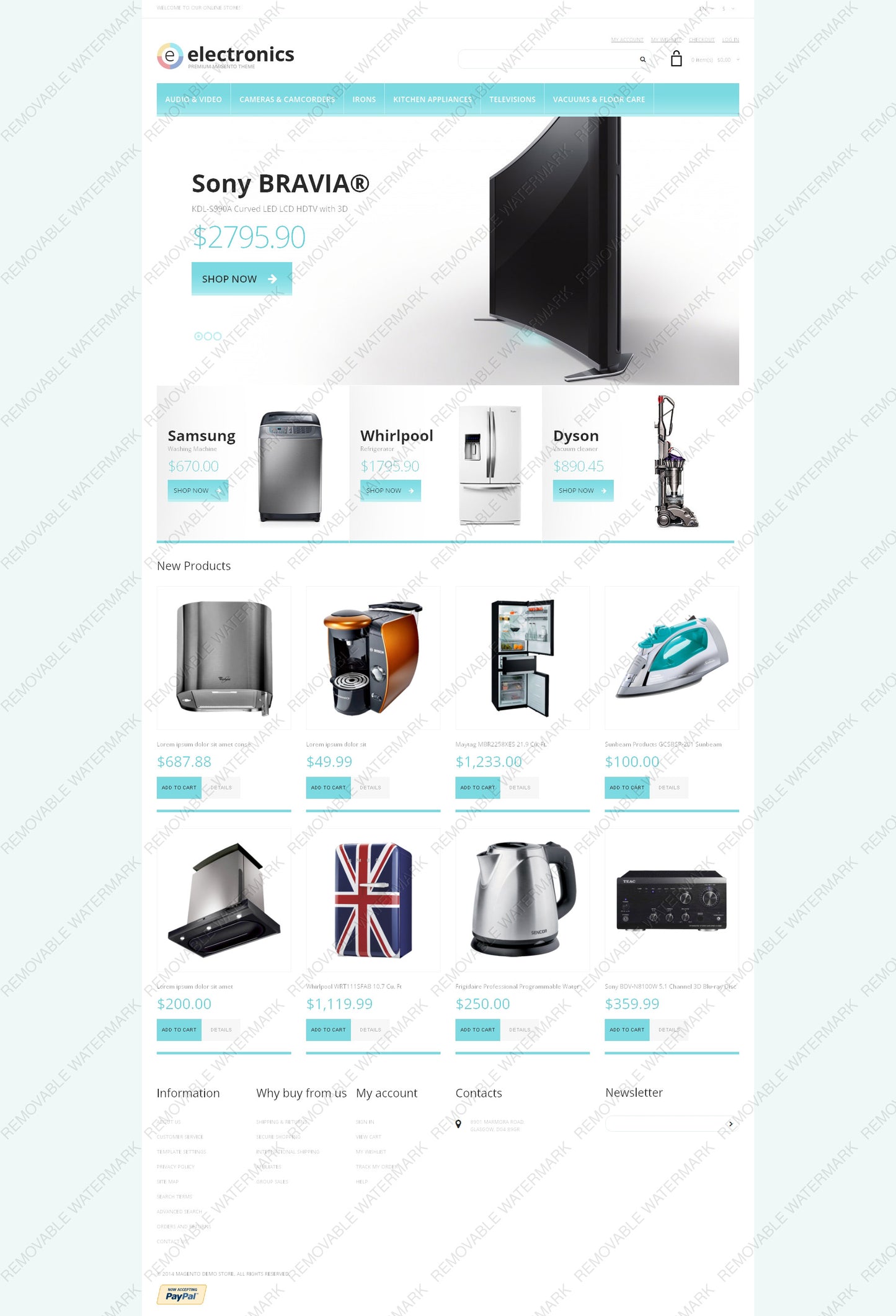 Magento Themes - GoWebBaby.Com