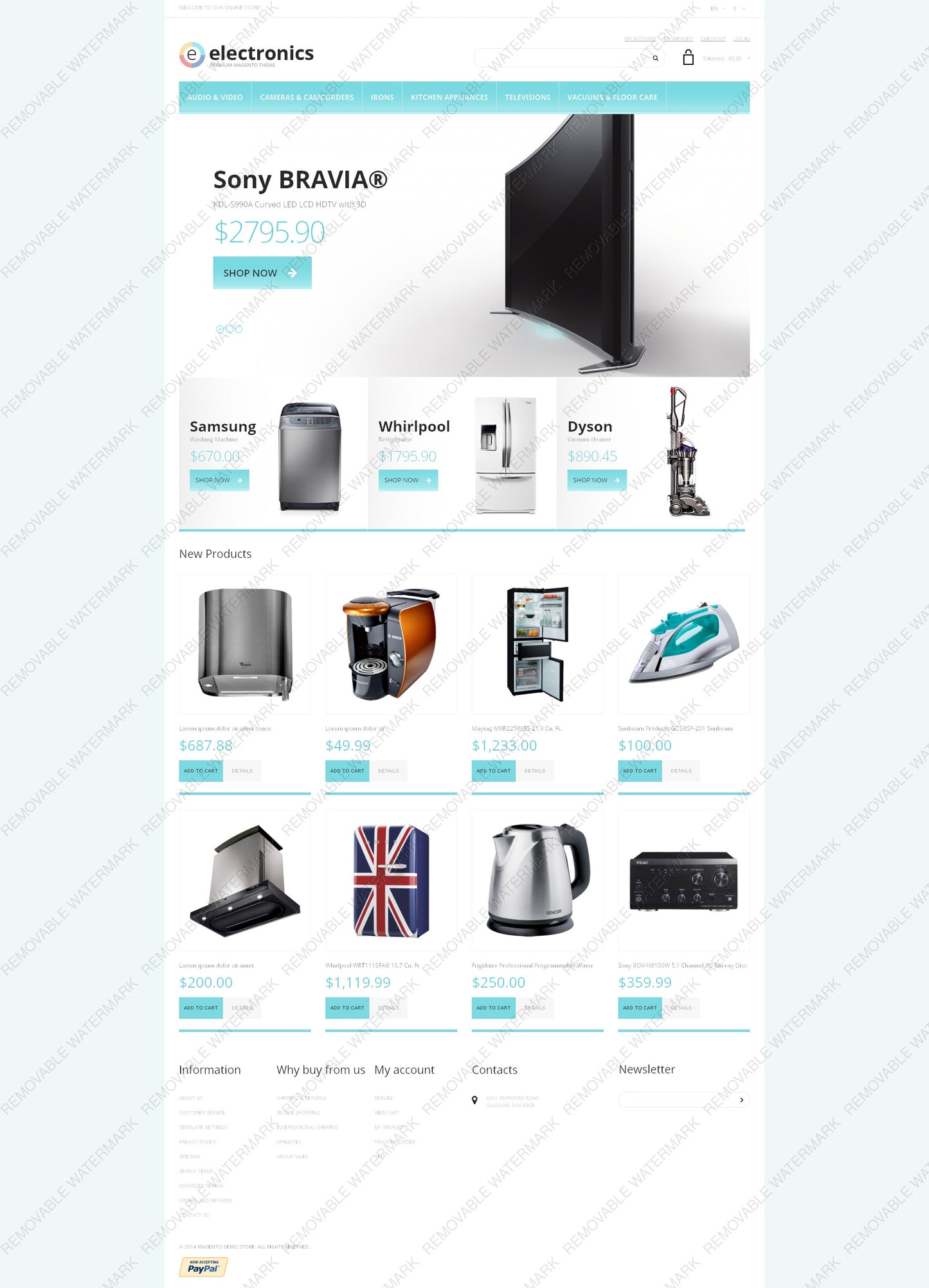 Magento Themes - GoWebBaby.Com