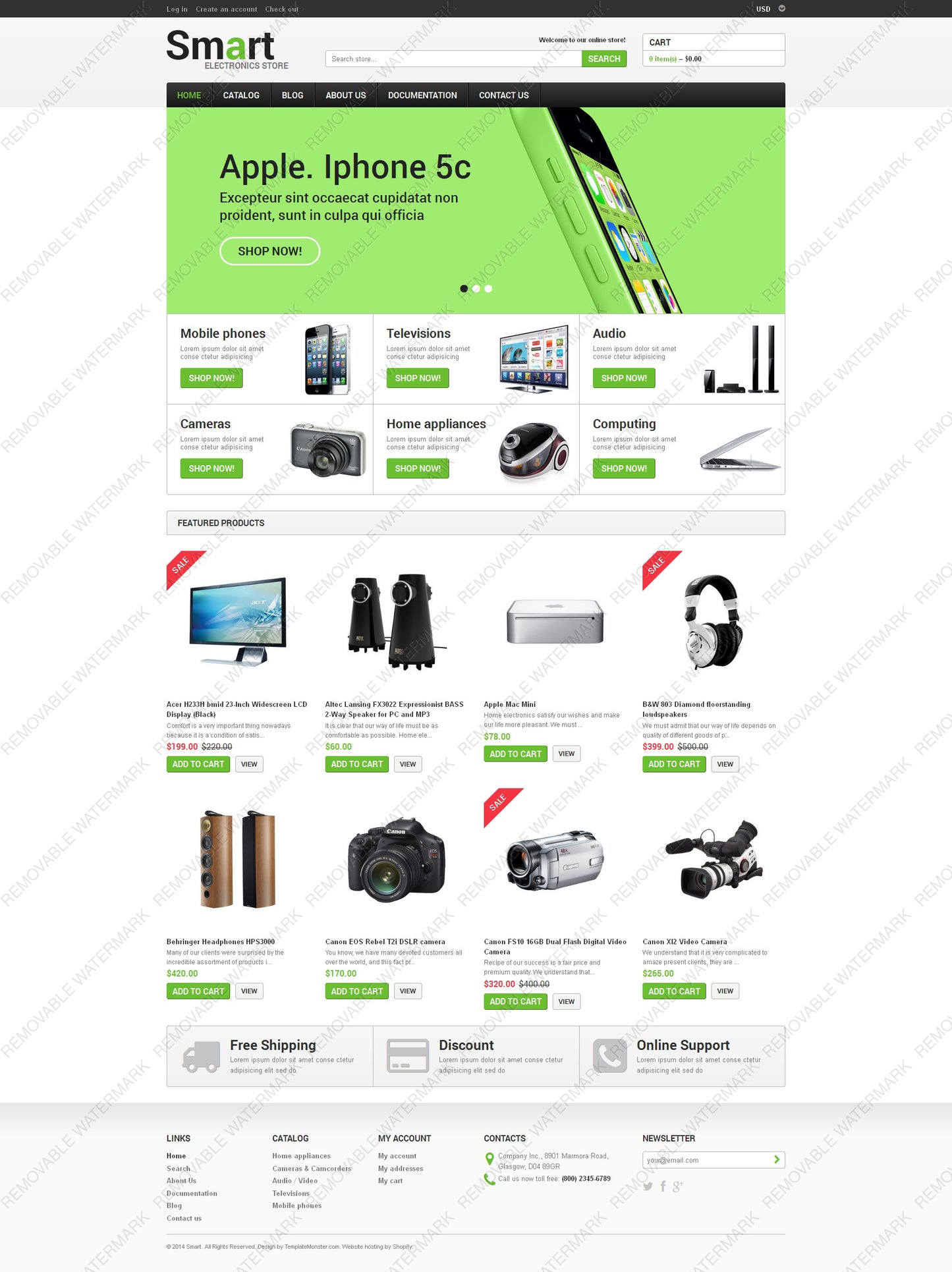 Shopify Themes - GoWebBaby.Com