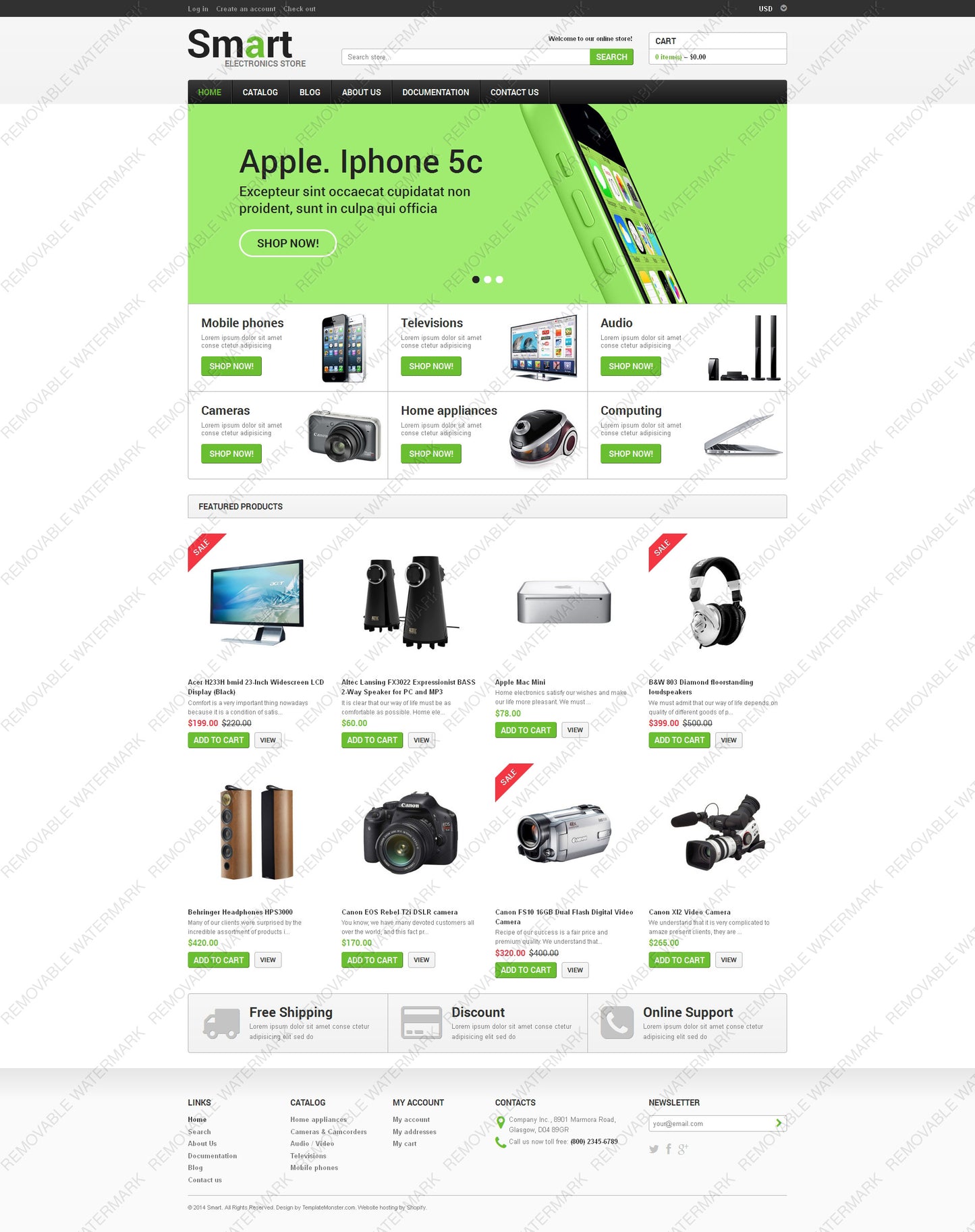 Shopify Themes - GoWebBaby.Com