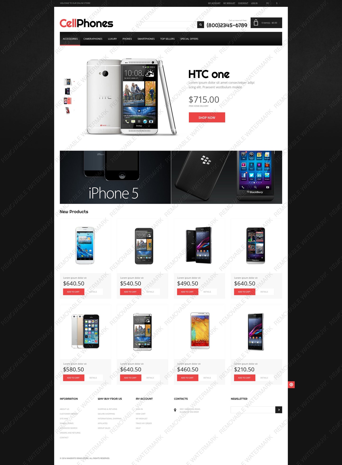 Magento Themes - GoWebBaby.Com