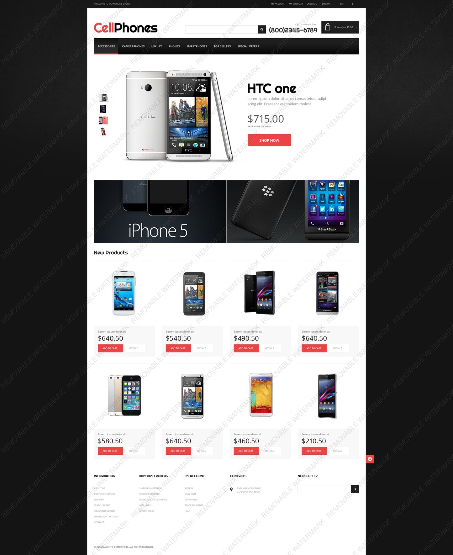 Magento Themes - GoWebBaby.Com