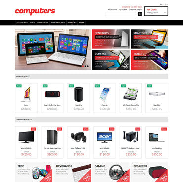Magento Themes - GoWebBaby.Com