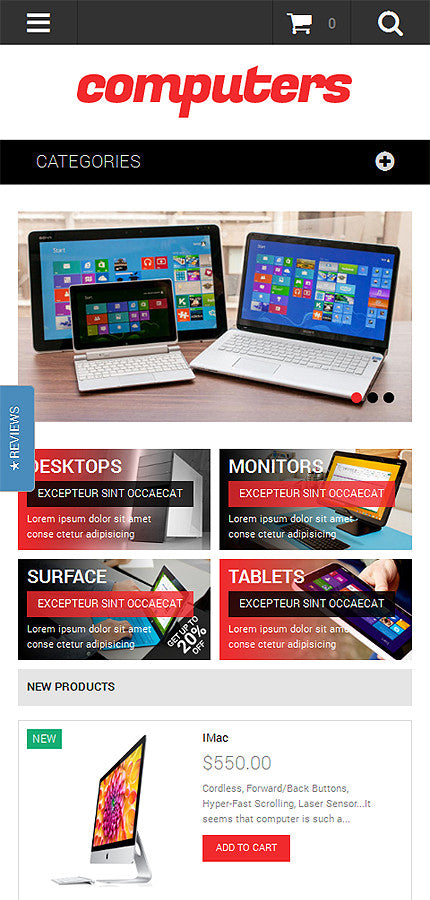 Magento Themes - GoWebBaby.Com