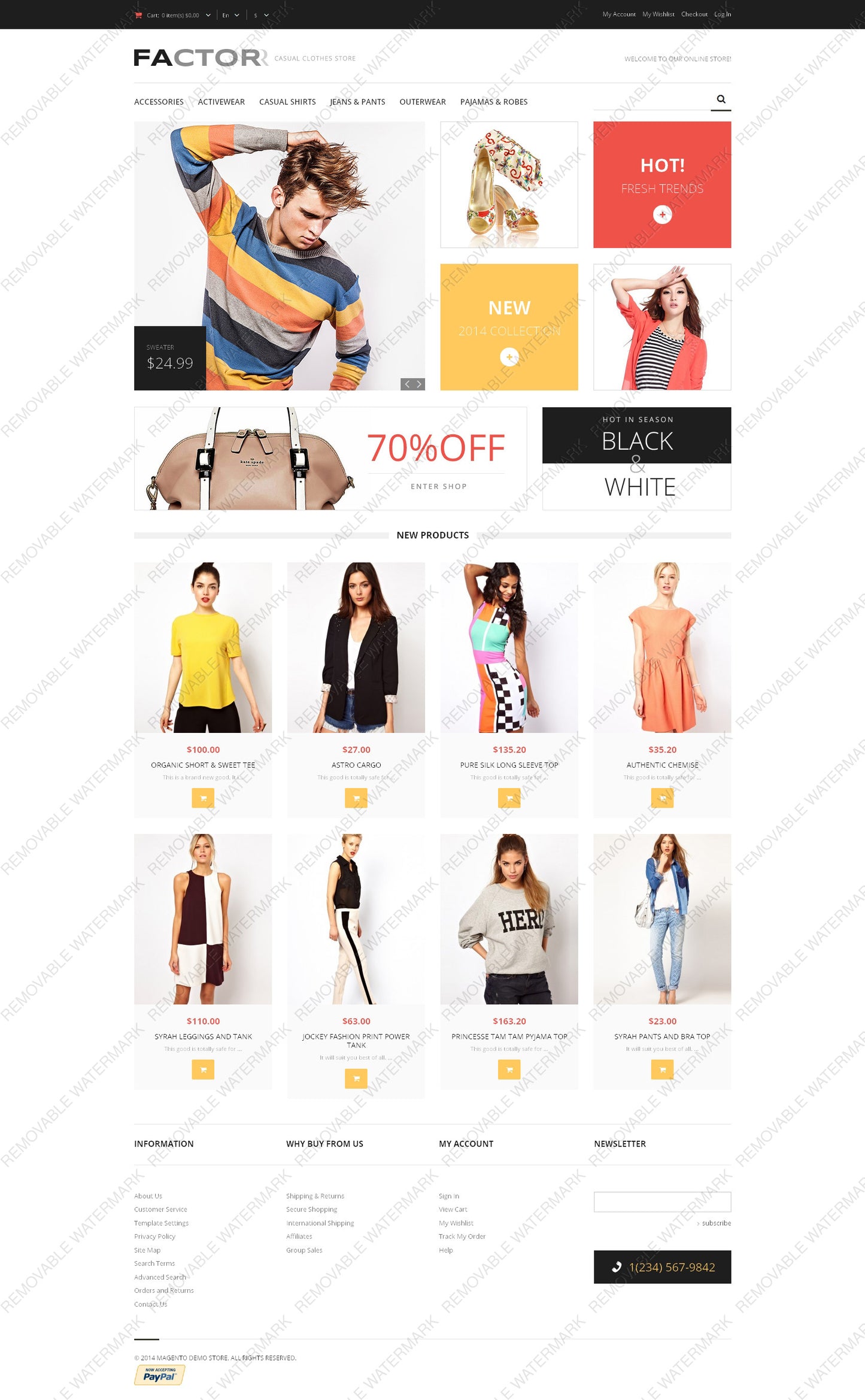 Magento Themes - GoWebBaby.Com