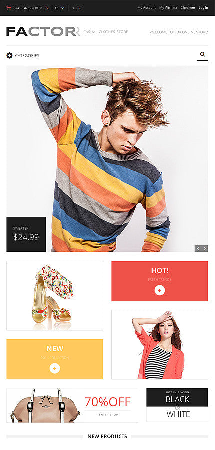 Magento Themes - GoWebBaby.Com
