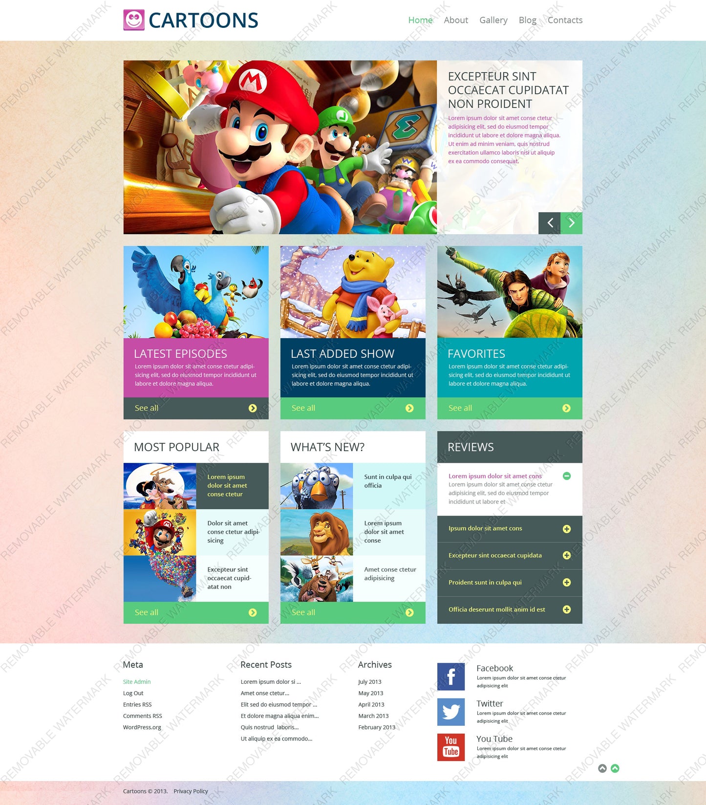 WordPress Themes - GoWebBaby.Com