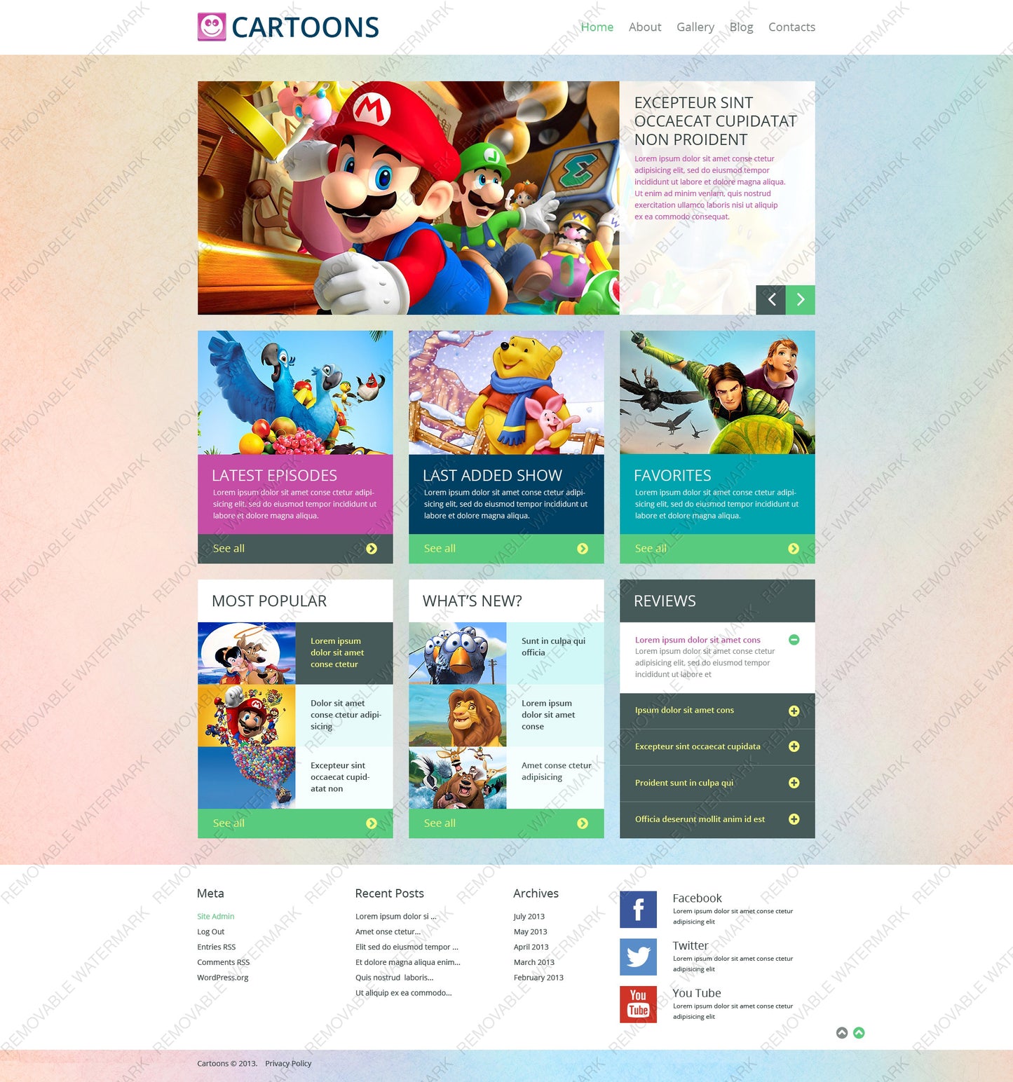 WordPress Themes - GoWebBaby.Com