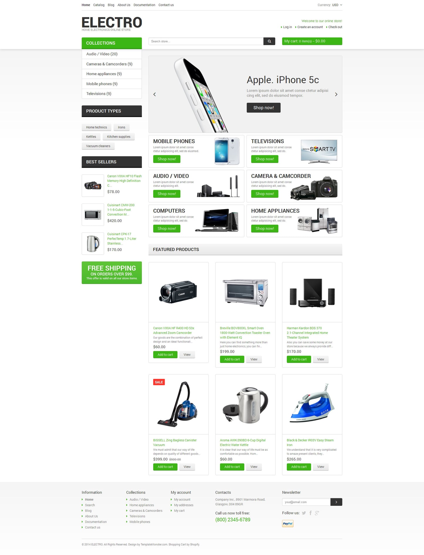 Shopify Themes - GoWebBaby.Com