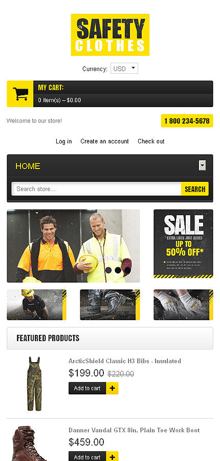 Shopify Themes - GoWebBaby.Com