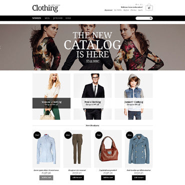 Magento Themes - GoWebBaby.Com