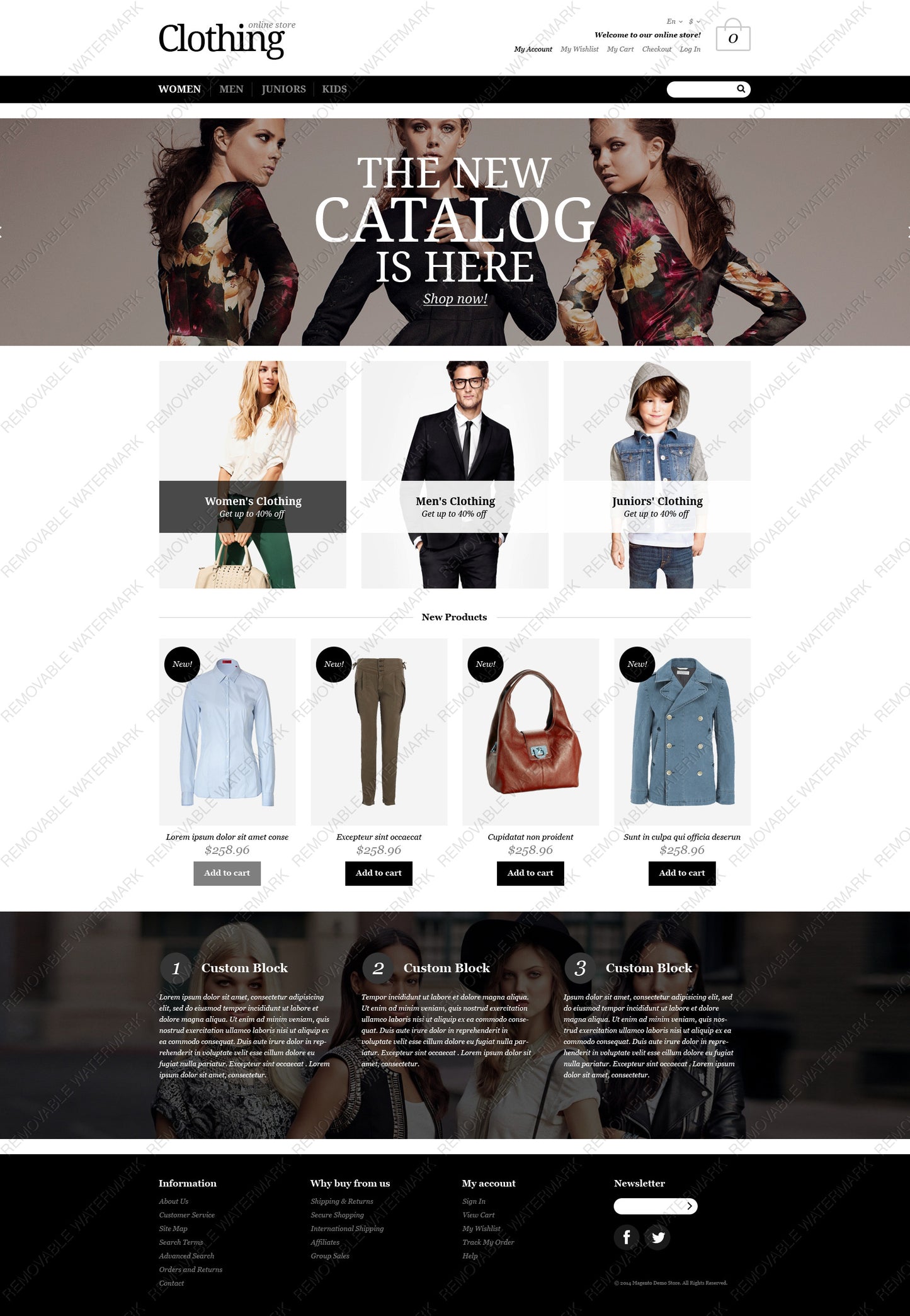 Magento Themes - GoWebBaby.Com